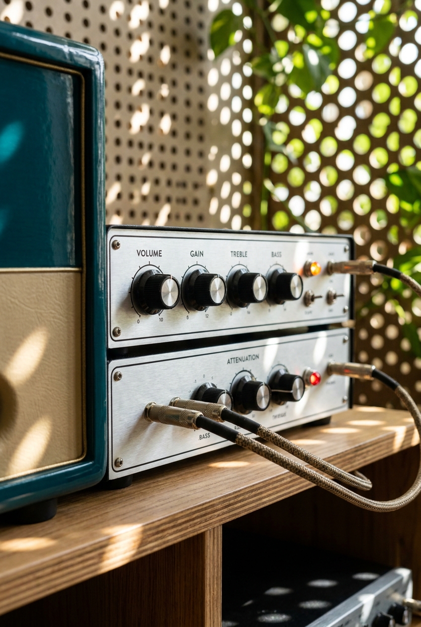 Pannello amplificatore con attenuatore di potenza